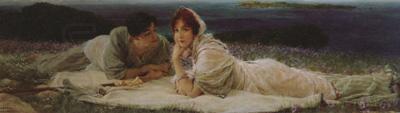 Alma-Tadema, Sir Lawrence A World of Their Own (mk24) China oil painting art